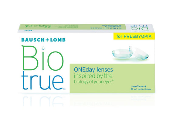 Biotrue ONEday For Presbyopia 30 pack contact lenses